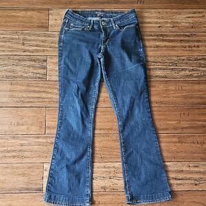 Denizen from Levi's Dark Blue Flare Jeans Size 28 X 29